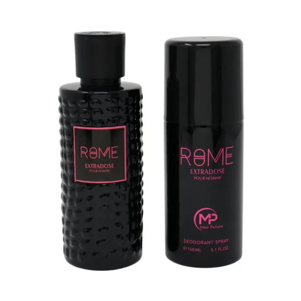 Bharara Set Rome Extradose 2 Pcs 3.4 Oz +Deodorant 5.0 oz Edp Men