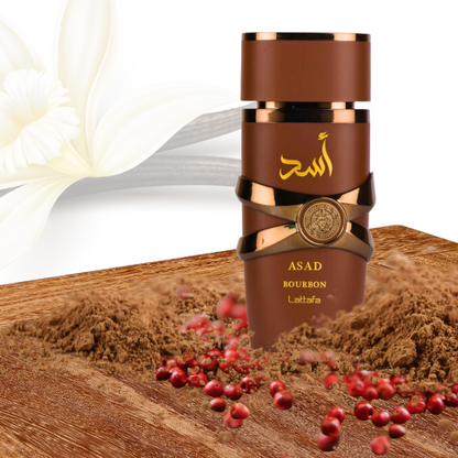 Lattafa Asad Bourbon 3.4 Oz EDP for Men