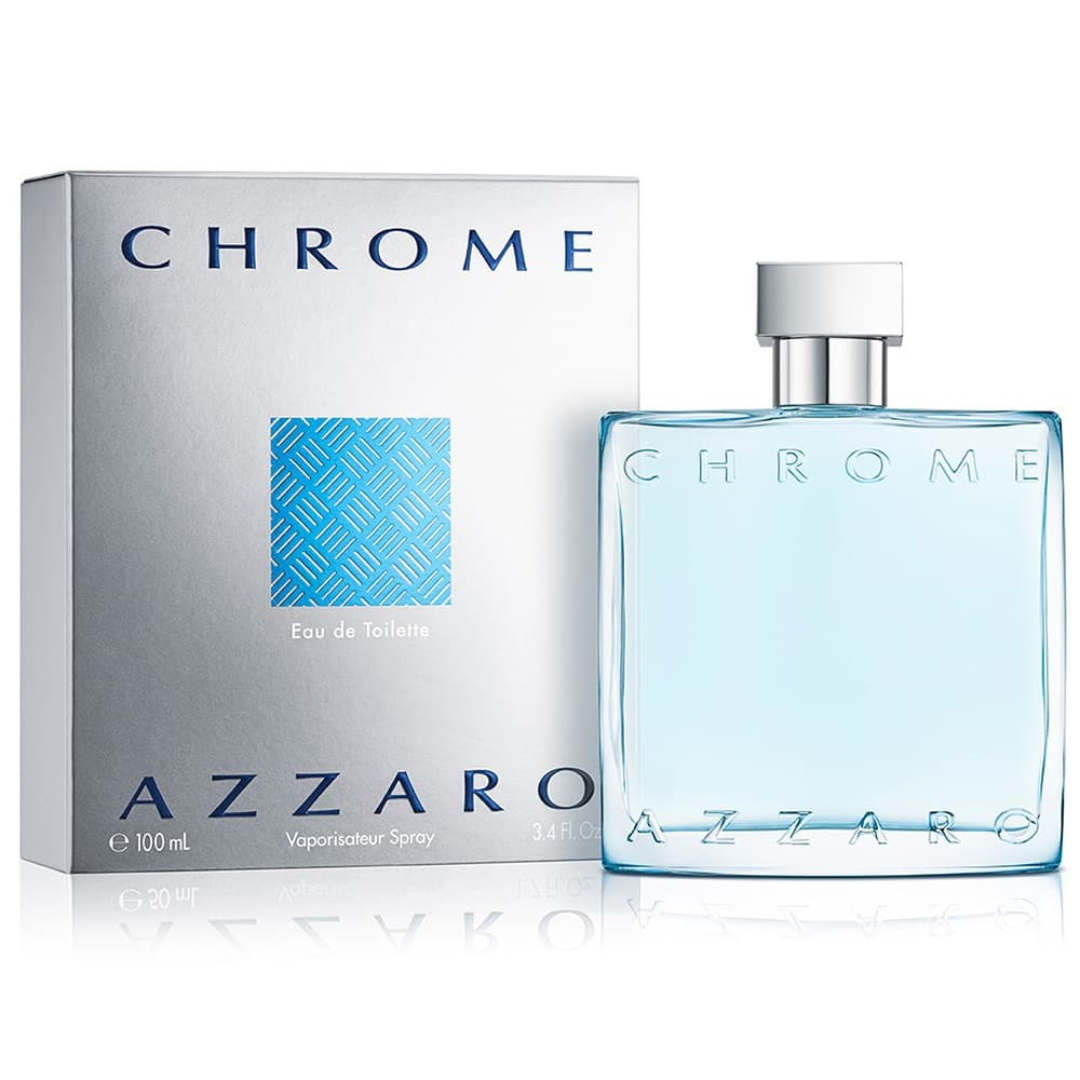 Azzaro Chrome 3.4 Oz Edt Men