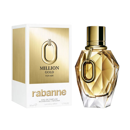 Rabanne One Million Gold 1.7 Oz Parfum Women