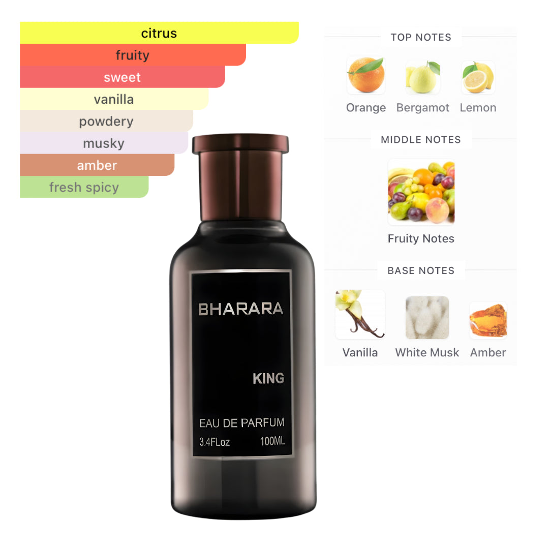 Bharara King 3.4 Oz Edp Men