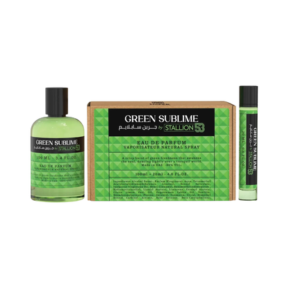 Emper Green Sublime By Stallion 53 3.4 Oz Edp + 0.68 Oz Edp Unisex
