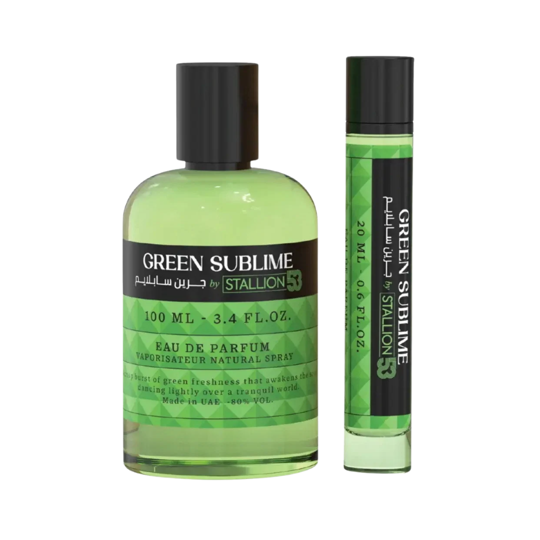 Emper Green Sublime By Stallion 53 3.4 Oz Edp + 0.68 Oz Edp Unisex