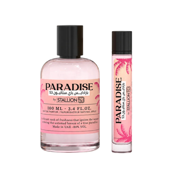 Emper Set Paradise By Stallion 53 3.4 Oz Edp + 0.68 Oz Edp Women
