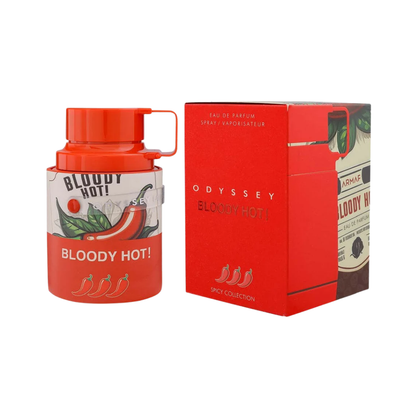 Armaf Odyssey Bloody Hot Spicy Collection 3.4 Oz Edp Men