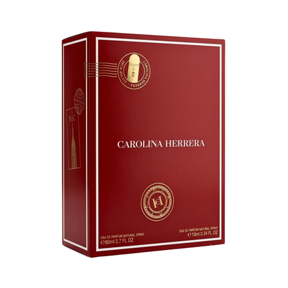 Carolina Herrera Set 212 Vip Rose 2.7 Oz Edp + 10 Ml Edp Women