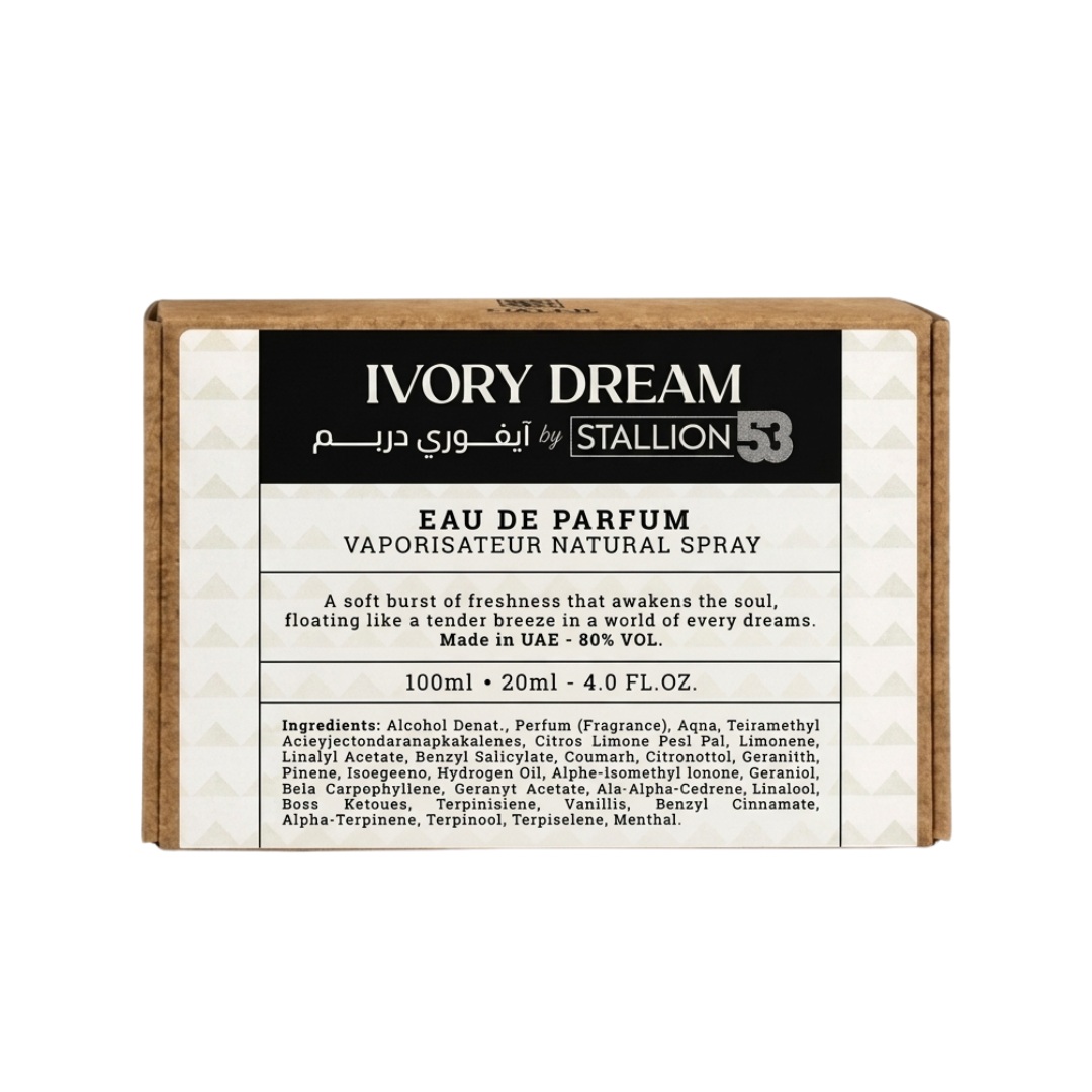 Emper Set Ivory Dream By Stallion 53 3.4 Oz Edp + 0.68 Oz Edp Unisex