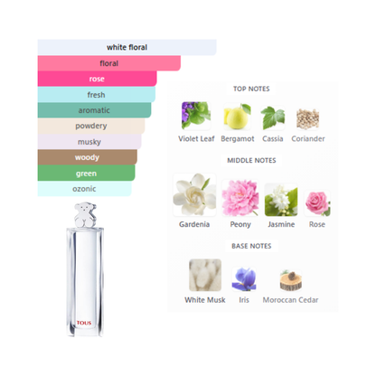 Tous Silver 3 Oz Edt Women