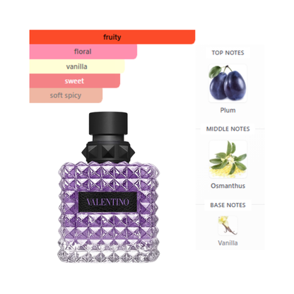 Valentino Born In Roma Donna Purple Melancholia 3.4 Edp Women