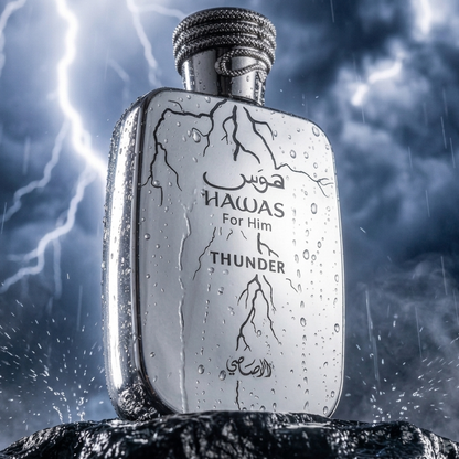 Rasasi Hawas Thunder For Him 3.4 Oz Edp Men